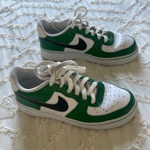 Nike Air Force shoes hand painted